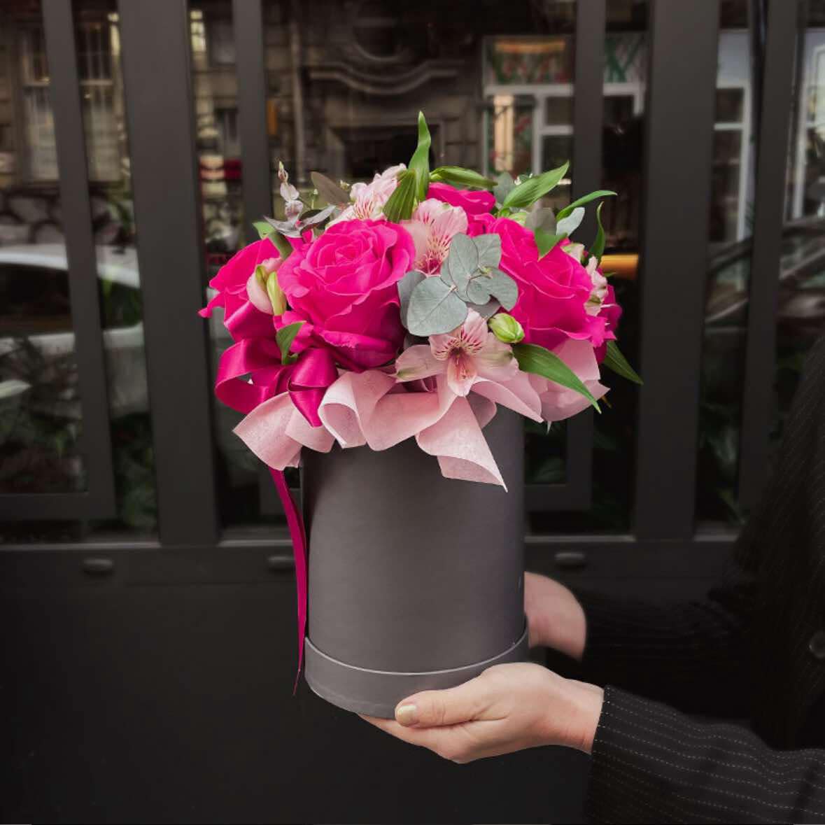 Fuchsia Bliss Flower Box