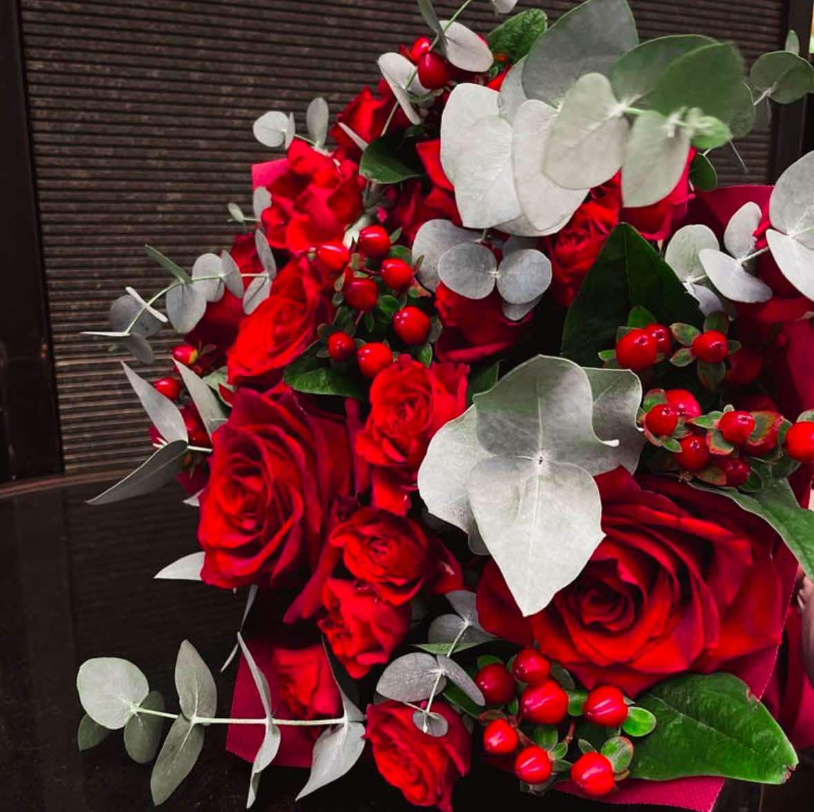 Crimson Luxe Bouquet