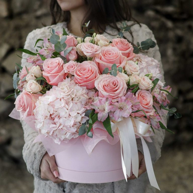 Blush Bloom Flower Box