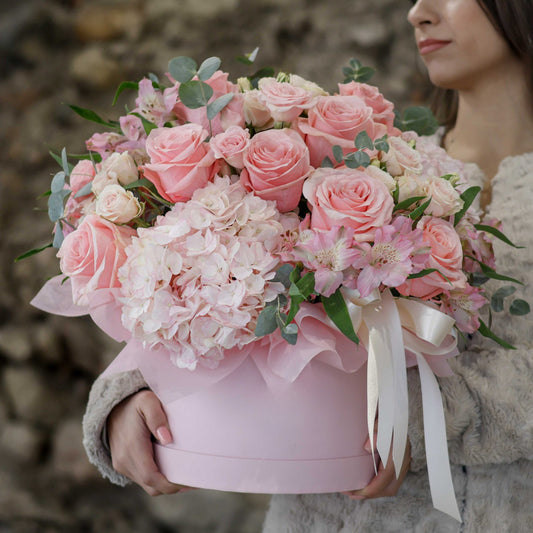 Blush Bloom Flower Box