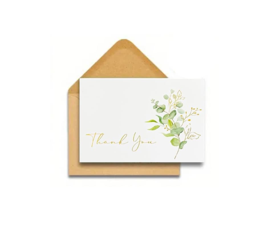 Thank You Greeting Card