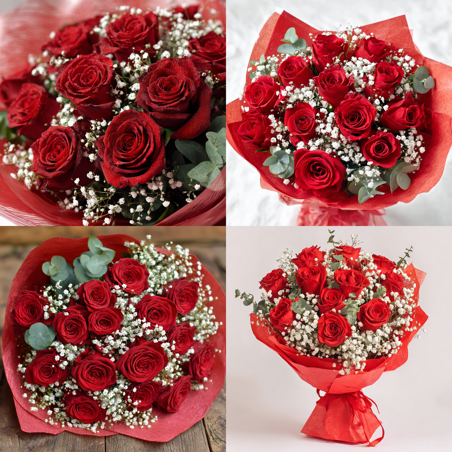 Dozen Luxury Red Roses