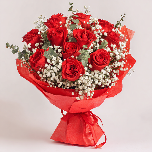 Dozen Luxury Red Roses